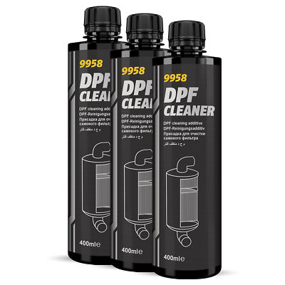 Dieselpartikelfilter 3 X 400 ml DPF Reiniger Diesel Kraftstoff Additiv 9958