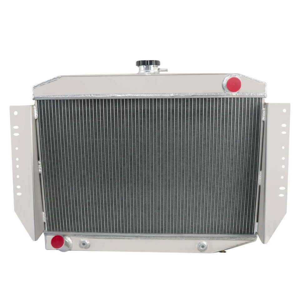 4Row Aluminum Radiator For 1972-1979&1974 Jeep Wagoneer Cherokee J10 J20 5.9L V8 Foto 4 de 4