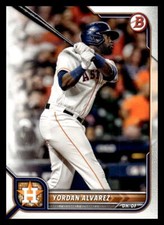 2022 Bowman  Yordan Alvarez #83 Houston Astros Baseball Card