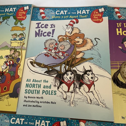 I’m Ready For Reading Cat In The Hat Knows a Lot About That Tish Rabe x7 Books - Picture 3 of 11