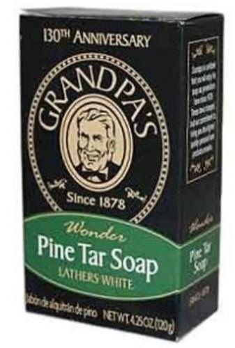Сосновое дегтярное мыло марки Grandpa, 4,25 унции