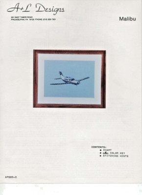 PIPER PA-46 MALIBU COUNTED CROSS STITCH CHART