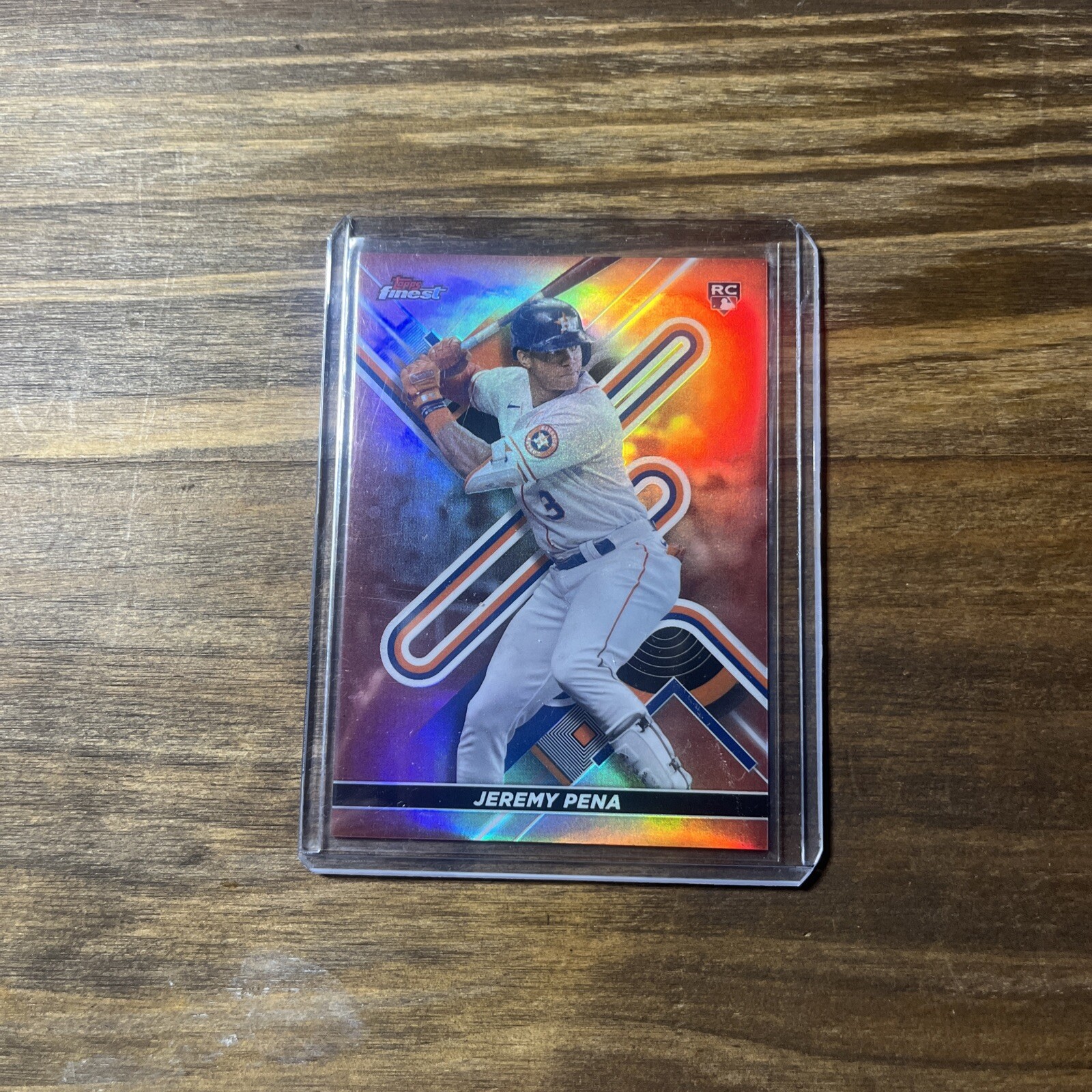 2022 Topps Finest - Rose Gold Refractor #9 Jeremy Pena /75 (RC)