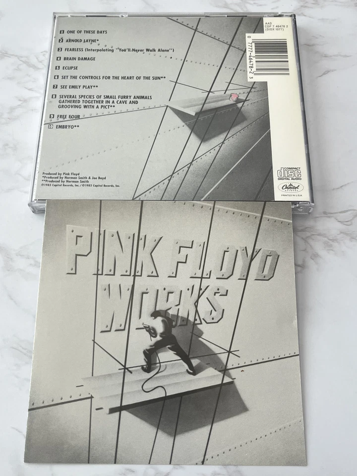 Pink Floyd Works CD Capitol CDP 7 46478 2 David Gilmour , Roger Waters OOP! Foto 4 de 4