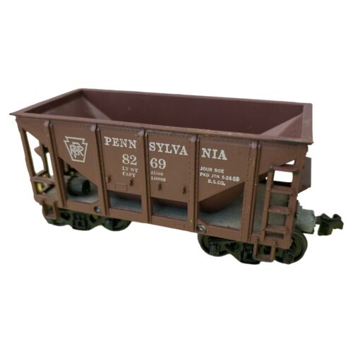 HO Roundhouse PRR Pennsylvania 8269 Small Gondola Train Car - Picture 4 of 9