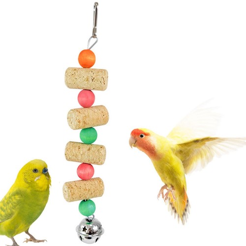 Vogel-Kauspielzeug, Kletterpapagei, Kork-Bissschnur für Aras, Kanarienvogel - Bild 10 von 11