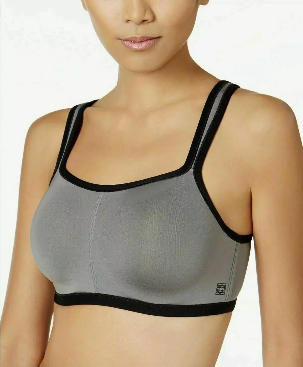 Natori Sports Bra High-Impact Yogi Contour Convertible Full Coverage Gray-  36H