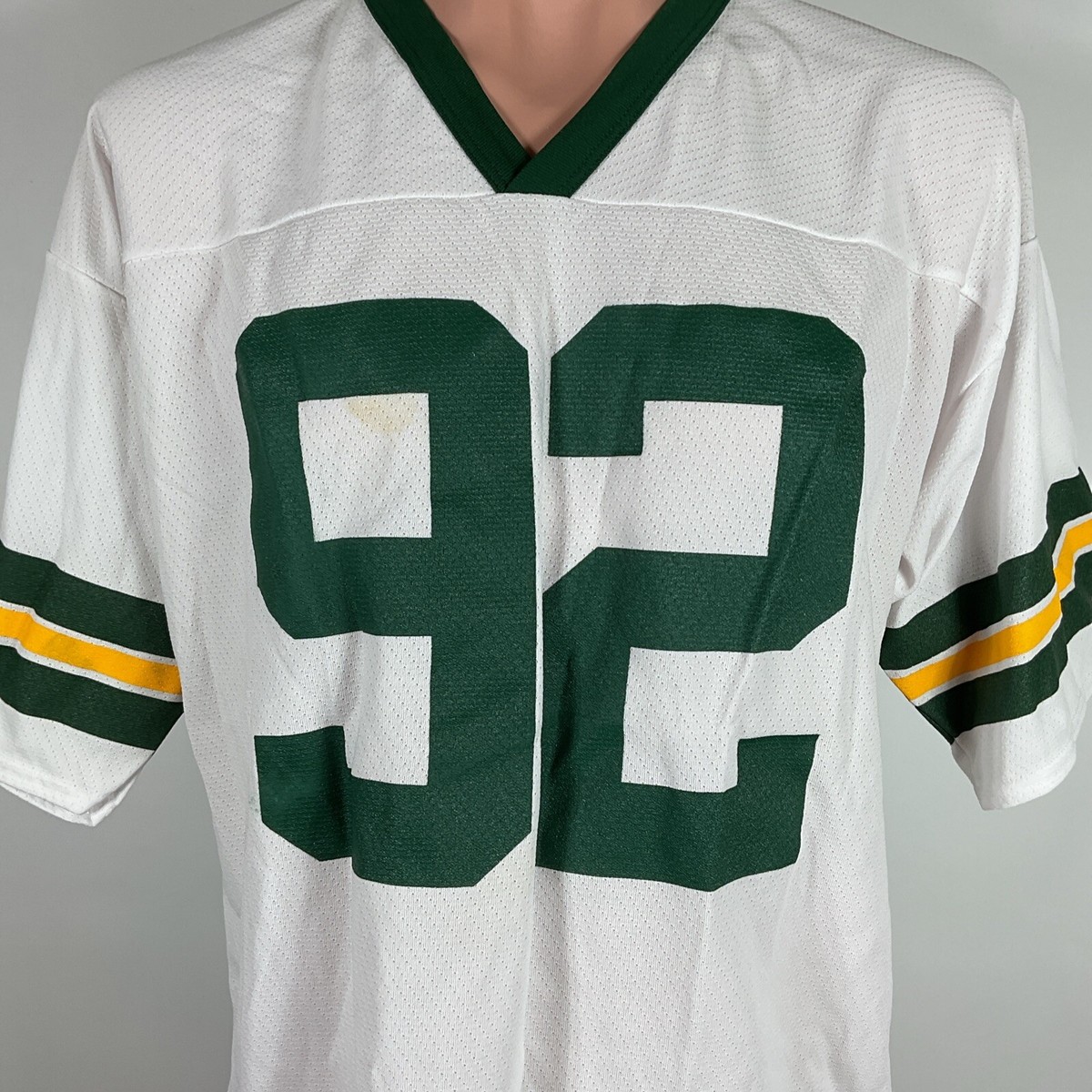 Green Bay Packers 92番ジャージ Vintage Logo Athletic Reggie White #92 Green Bay Packers