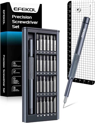 Precision Screwdriver Set, 27 in 1 Small screwdriver set Electronics Torx Repair
