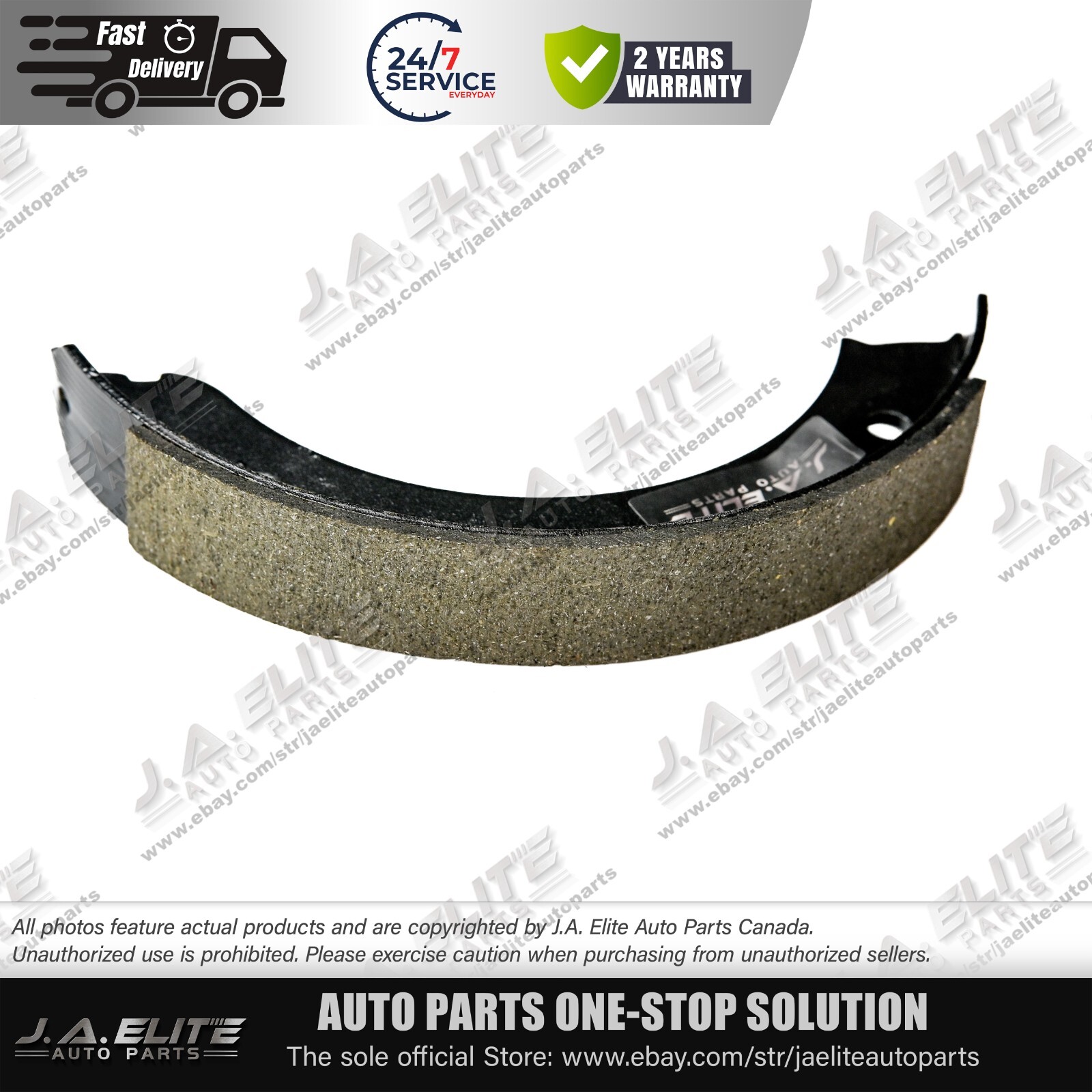 4 Pcs Hand Brake Shoes for Maserati Quattroporte GranTurismo GranCabrio 248418