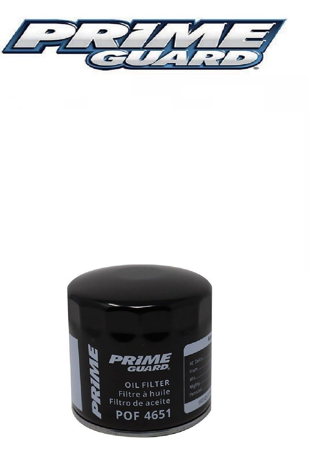 PRIMEGUARD POF4651 cross reference oil filters