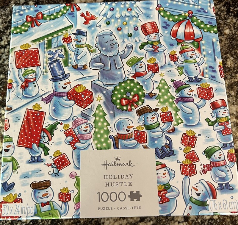 Hallmark Holiday Hustle 1000 Puzzle