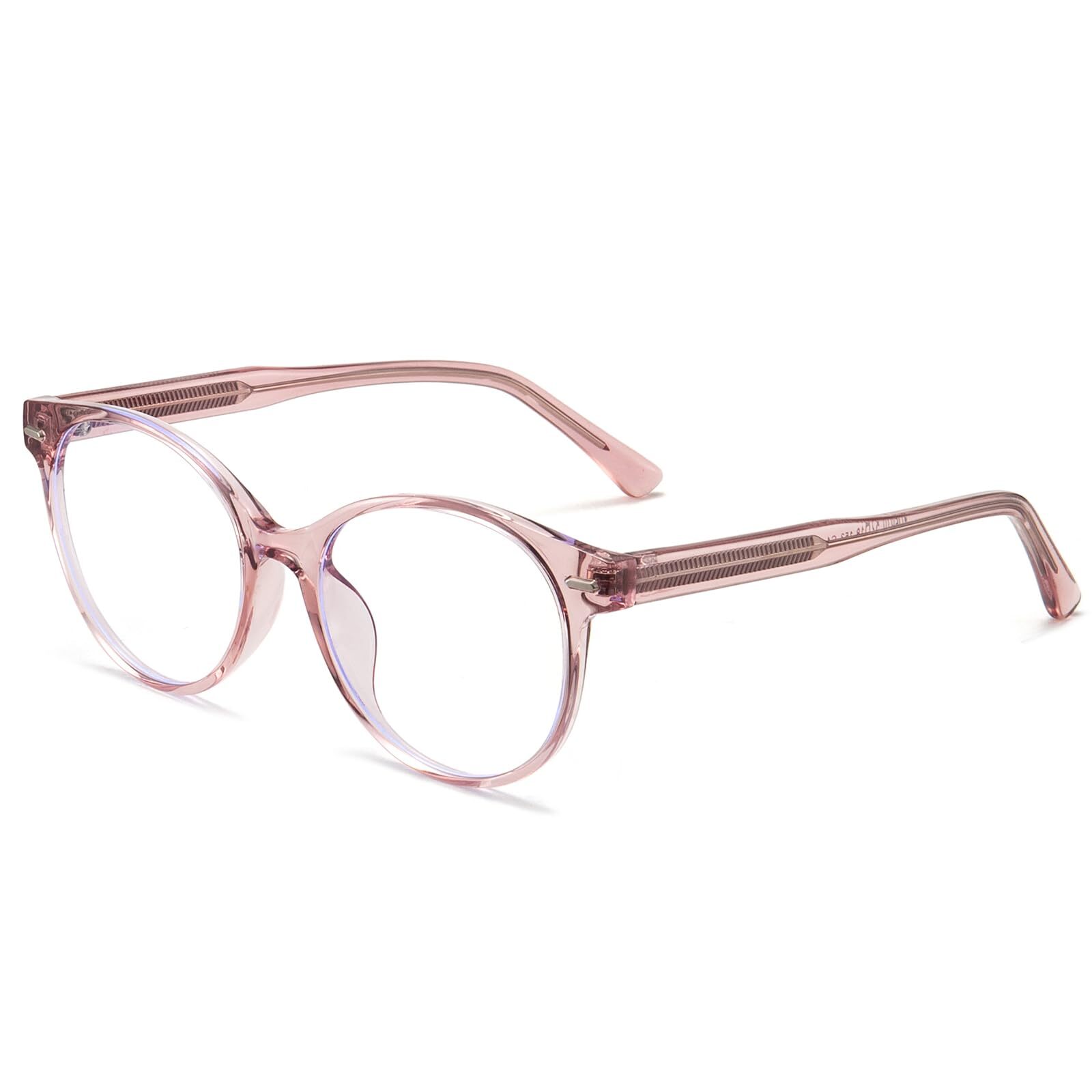 Blue Light Blocking GlassesBlue Light Filter Computer Glasses Women Clear Pink