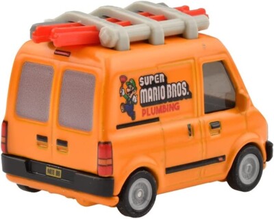 Hot Wheels Plumber Van Super Mario Movie 2023 - 1:64 Diecast Car, Retro Entertainment Series