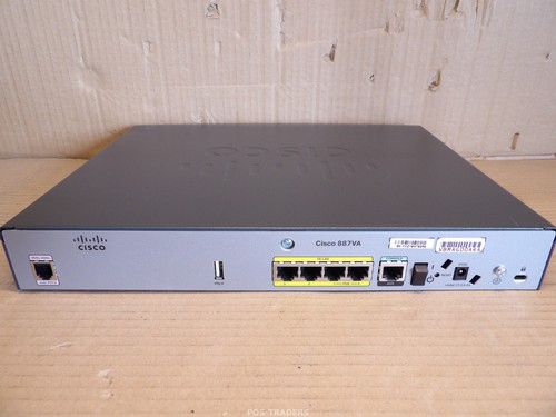 Cisco C887VA-K9 V01 887VA V01 Secure router VDSL2/ADSL2+ over POTS - ALIMENTA... - Afbeelding 4 van 8