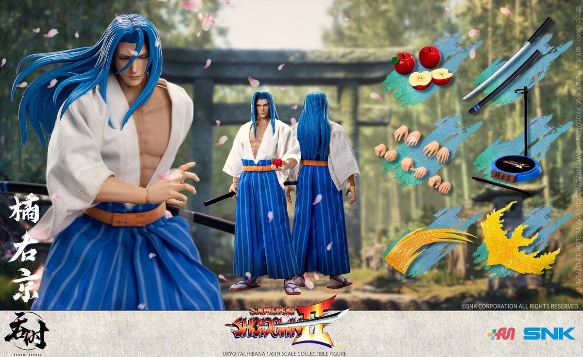 Tunshi Studio TS-008 1/6 Samurai Shodown Ukyo Tachibana Male