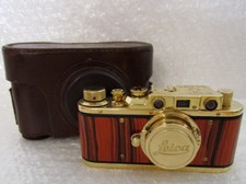 Leica-II D Das Reich WWII Vintage Russian RF Gold Camera  Lens Leitz Elmar EXC