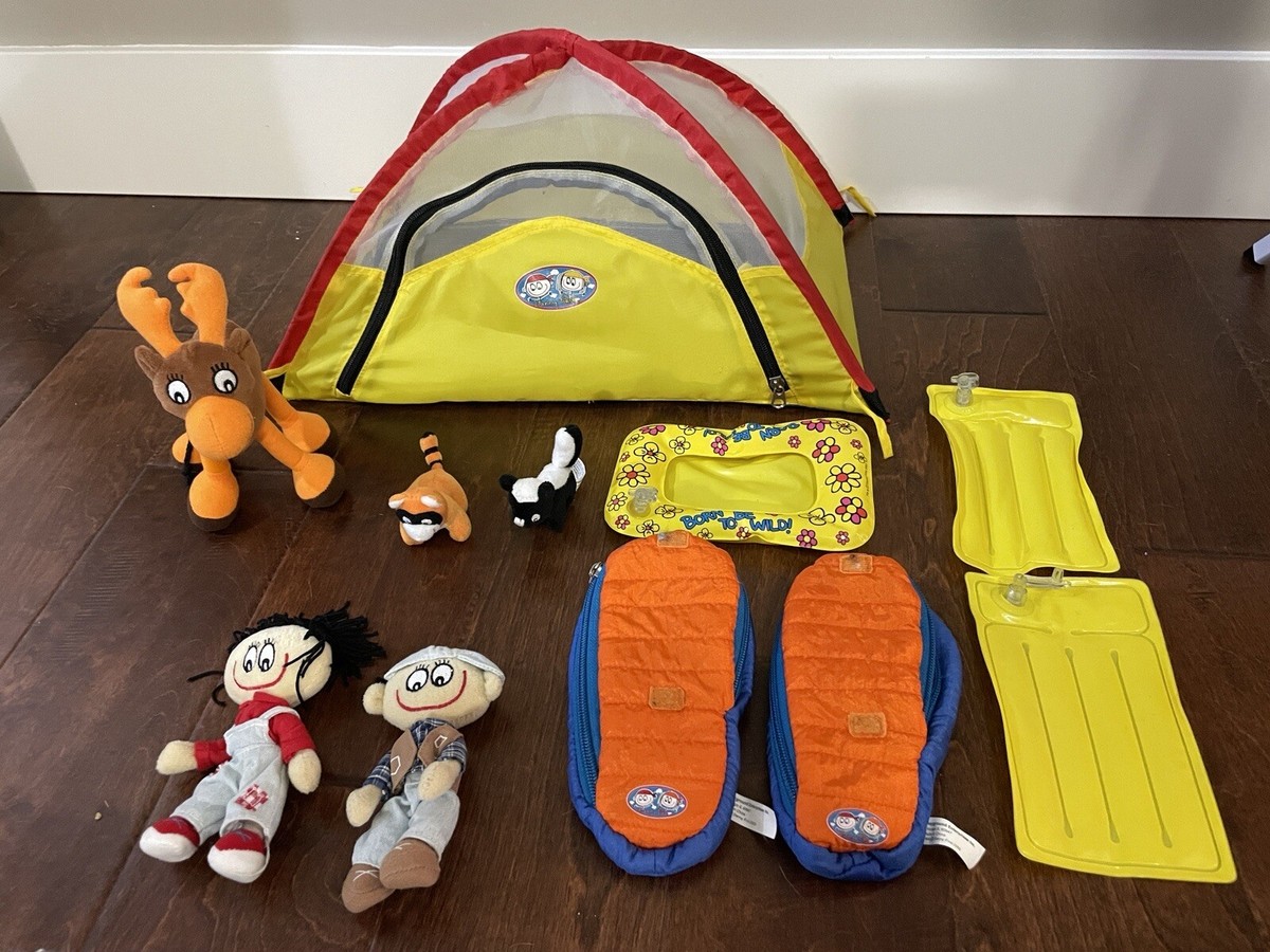 Vintage 2002 Danny First Born To Hike Camping Toy Playground