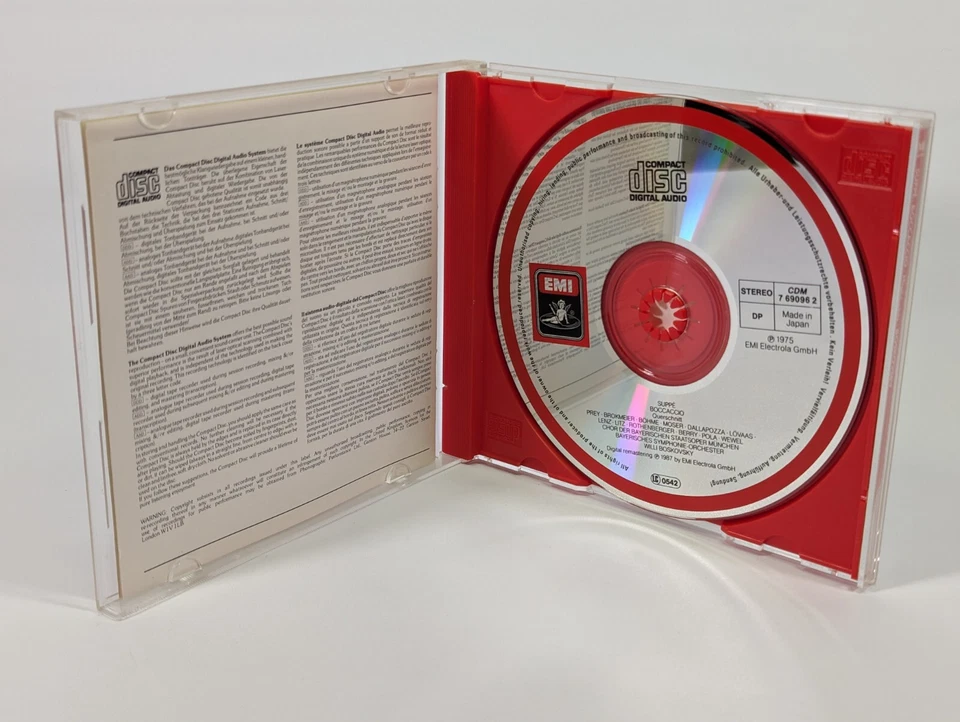 Franz von Suppe - Boccaccio by Grofer Querschnitt (CD, 1987) VG+ Japan - Image 3 of 3