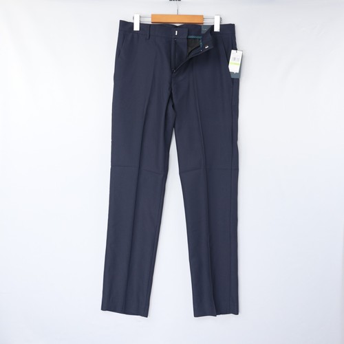 Perry Ellis Dress Pants Slim Fit Mid Rise Skinny Dark Navy Blue Mens Size NWT - Picture 3 of 58