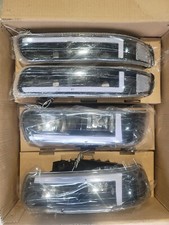 DNA MOTORING 4-HL-SILV99-DRL-BK-CL Pair of 3D LED L Running Lights 99-02 Silvera