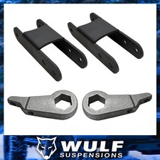 Wulf 3 Front 2 Rear Leveling Lift Kit W Shackles For 95-01 Ford Explorer