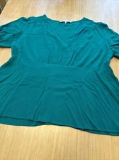 Collective Concepts Women’s Blouse GREEN SZ 3X