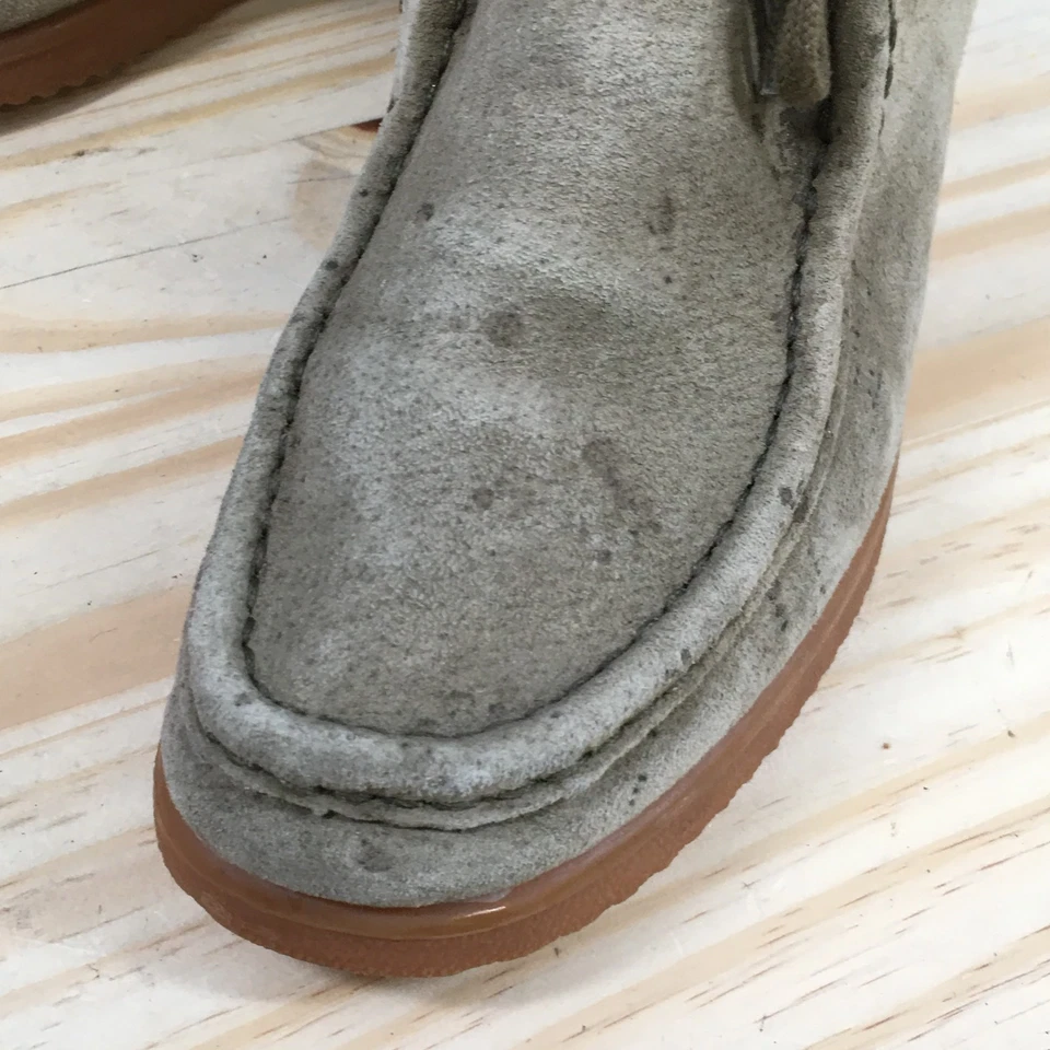 Hush Puppies Boots Mens 8.5 M Bridgeport 2 Chukka Green Lace Up Casual Ankle Top - Image 4 of 4