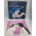 ELTON JOHN VINYL LP LOT (2) THE VERY BEST OF ELTON JOHN DOUBLE LP AND FRIENDS