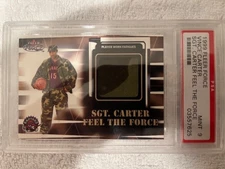 PSA 9 1999 Fleer Force Vince Carter Sgt. Carter Feel The Force MINT! RARE  POP17