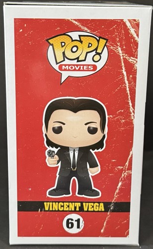 John Travolta Signed Autographed Vincent Vega Pulp Fiction Funko Pop JSA COA - Picture 4 of 5