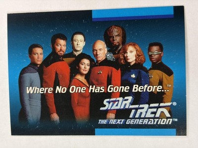 Impel Star Trek The Next Generation 001 Non-Sport Trading Card 1992 NM or Better