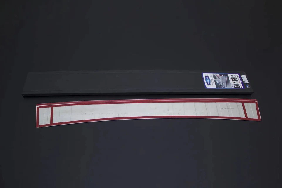 Rear Bumper Sill Cover Protector fits Peugeot Partner 2019-2025 Chrome Foto 4 de 4