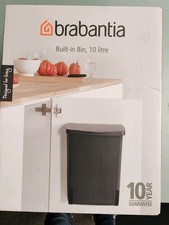 Image of Brabantia Built-in Bin, 10 L - Black 395246