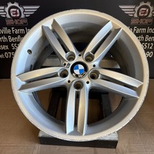 1 X Genuine BMW E81 E87 18” Alloy Wheel Rim 8,5J M Double Spoke 208 7839305 REAR