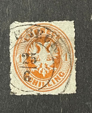Altdeutschland Lübeck Michel Nr. 9 gestempelt signiert Pfenninger - bitte lesen