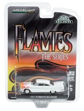 Greenlight The Flames Series 30362 1957 Plymouth Belvedere Hobby Exclusive 1:64