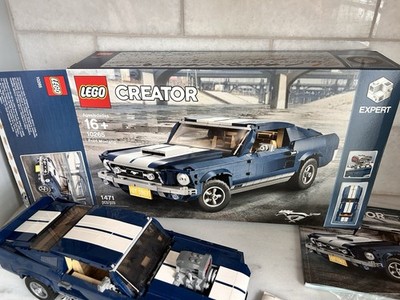 LEGO CREATOR: Ford Mustang (10265) Complete w Box And instruction Manual