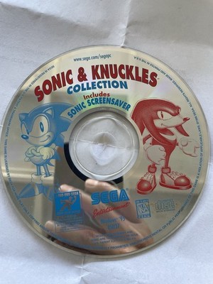 Vintage Sonic & Knuckles collection 3 in 1 plus screensaver / Win 95