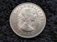 1967 Half Crown - Queen Elizabeth II - Without BRITT:OMN
