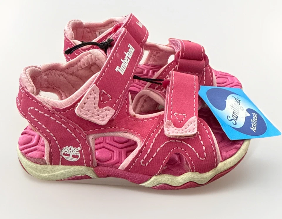 NUEVO Timberland Niña NIÑO PEQUEÑO AVENTURE SEARKER SANDALIAS 2 CORREAS Infantil Talla 5 Foto 2 de 4