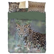 Completo lenzuolo copriletto MATRIMONIALE Bassetti Immagine Art. LEOPARD - Stamp
