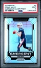 2024 PANINI PRIZM EMERGENT SILVER PRIZM #4 DRAKE MAYE ROOKIE RC PSA 9