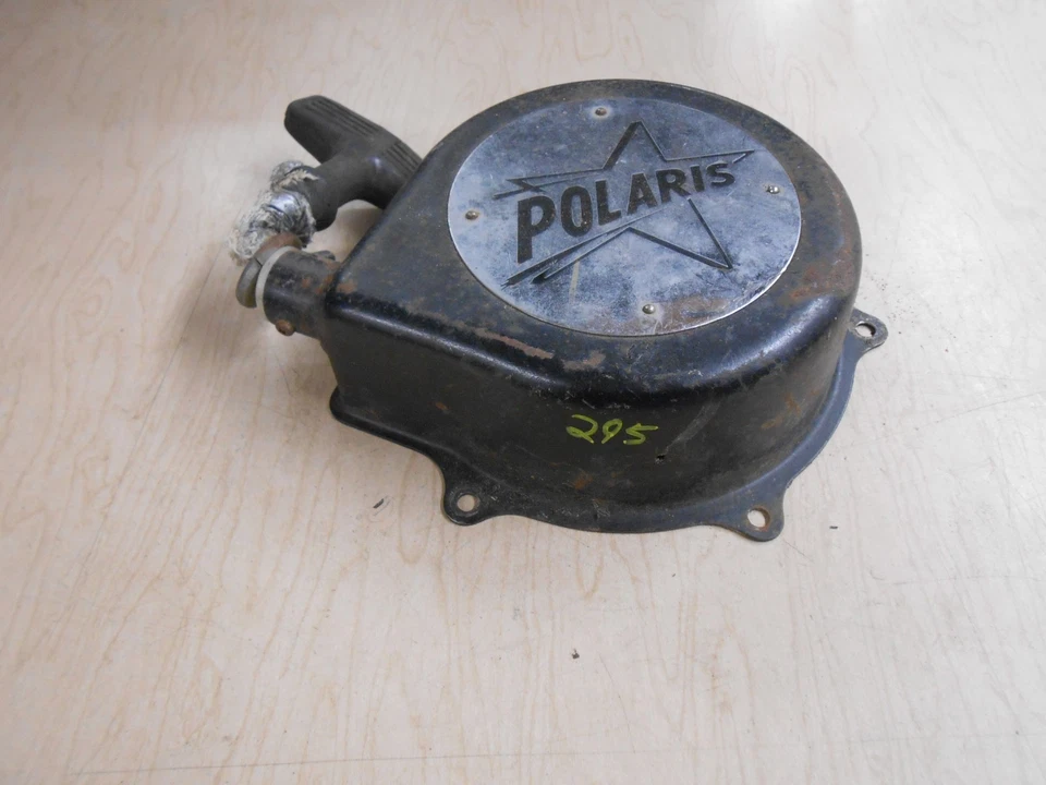 Motor De Colección Polaris 1976 Colt 295 Motor De Nieve Arrancador de Retroceso Manual D14 Foto 3 de 4