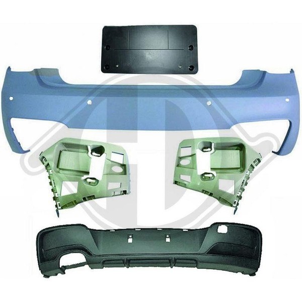 1X StoßFäNger Diederichs 1281355 Hd Tuning FüR Hinten-image