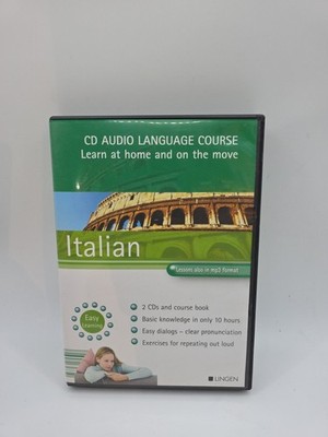 Italian Audio Language Easy Learning 2CD set & Course Book 