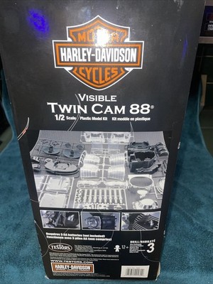 M5 NIOB Testors Harley Davidson Visible Twin Cam 88 Model Engine