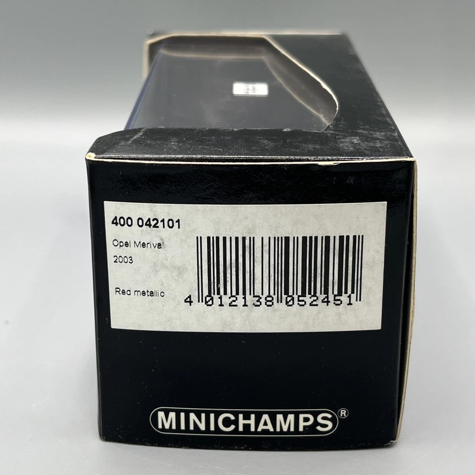 Minichamps 1/43 Scale 2003 Opel Vauxhall Meriva Red Metallic 400042101 FREE P&P  - Image 4 of 4