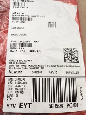 NATIONAL INSTRUMENTS NI 150275A SH96F-96M-NI