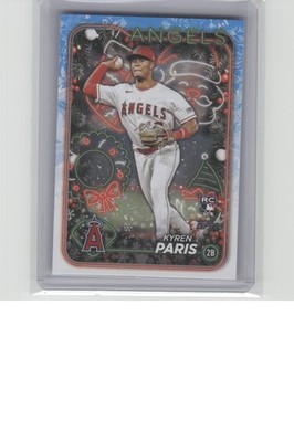 2024 Topps Holiday #H130 Kyren Paris B27R1C20